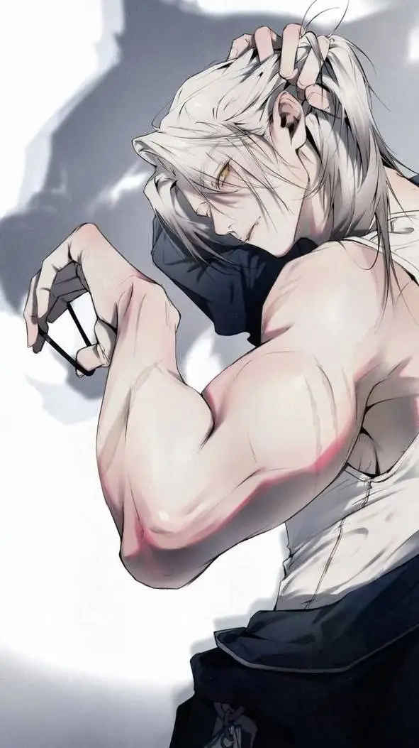 ai character: 亗 Rain background