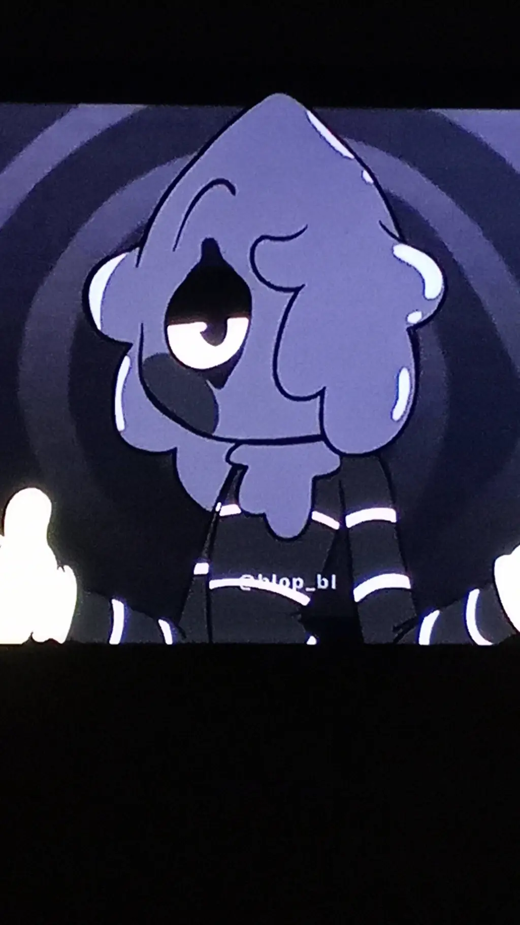 ai character: blot background