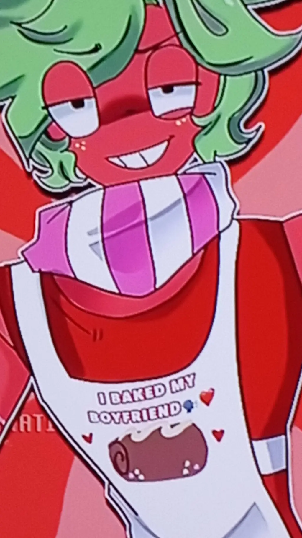 ai character: sprout  background