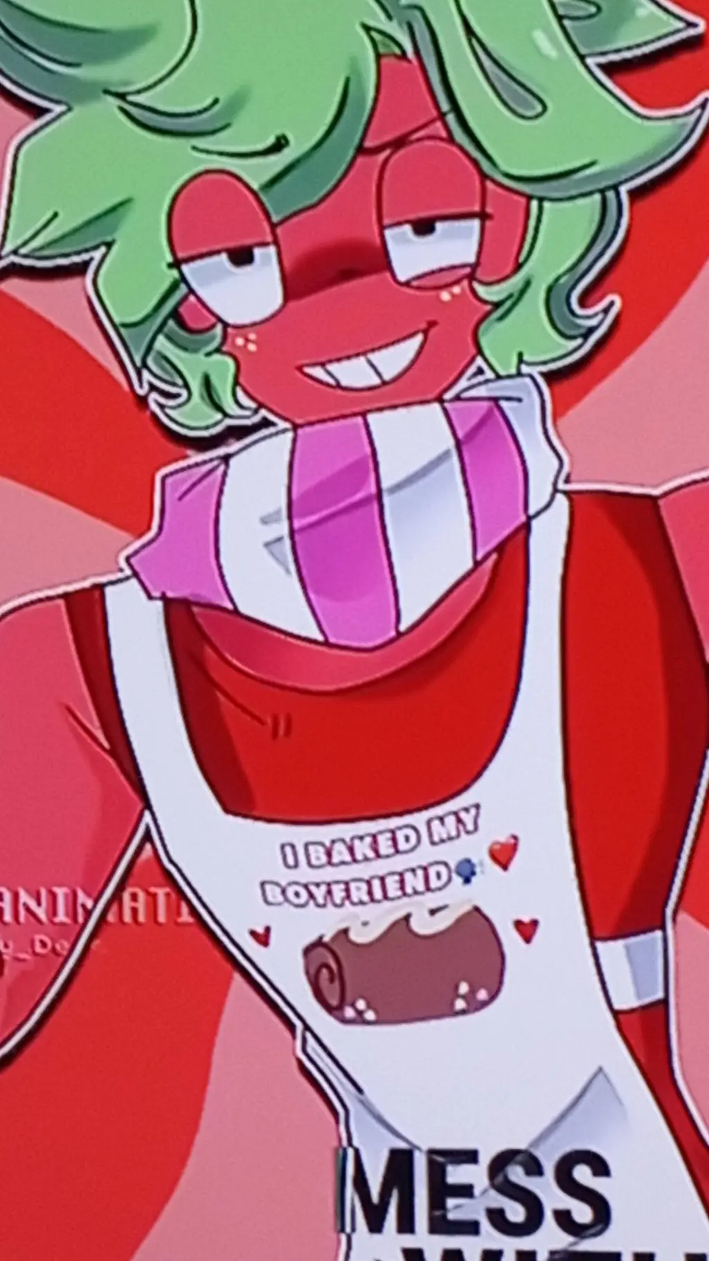 ai character: sprout  background