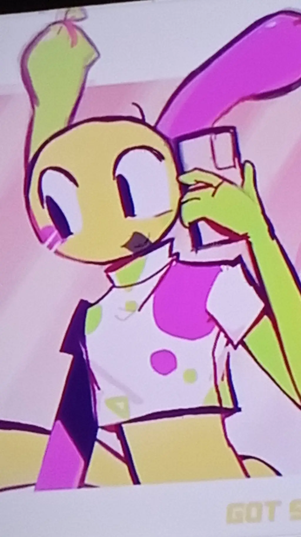 ai character: looey background