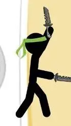 ai character: stickman ganador background