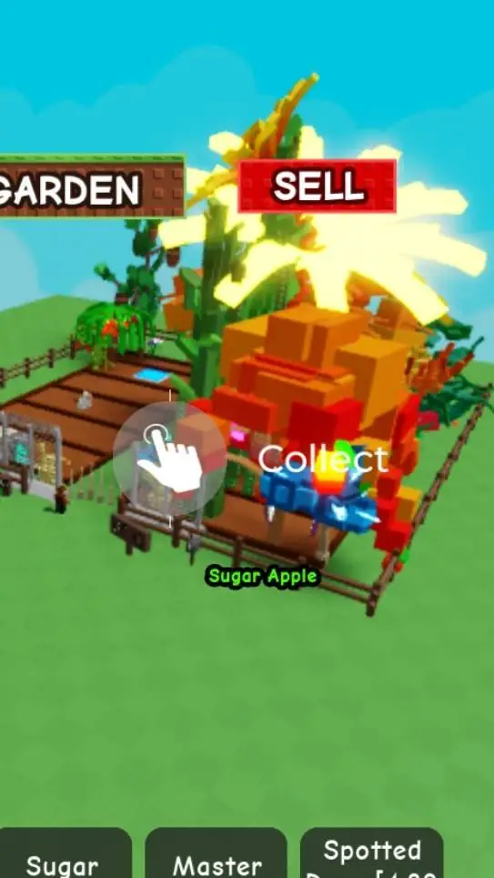ai character: grow a garden background