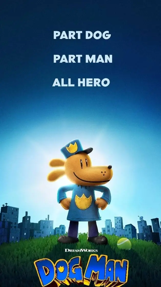 ai character: DOG MANNNN background