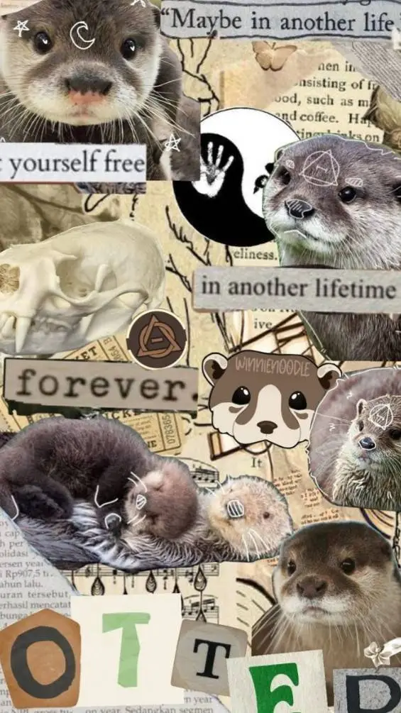 ai character: otter background