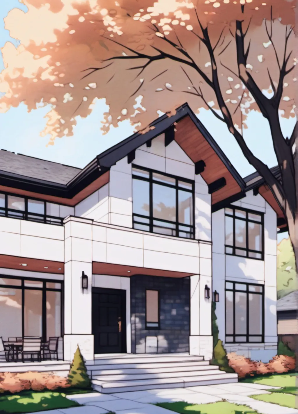 chat with ai character: New house