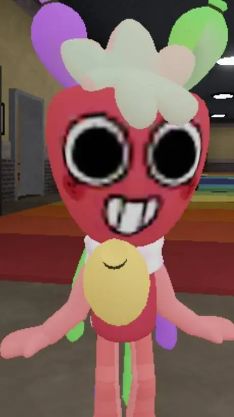ai character: freaky funnyberry background