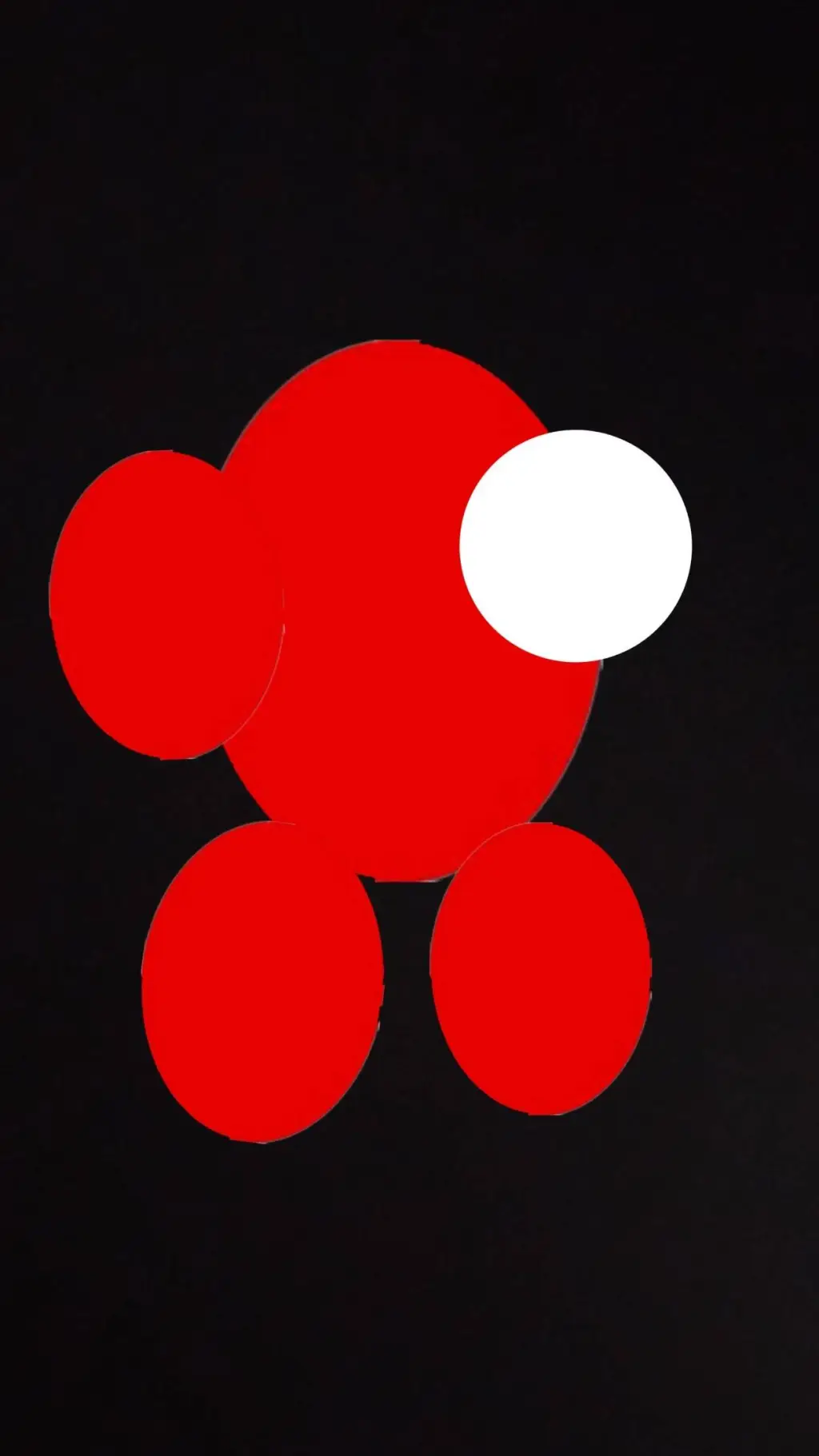 ai character: red imposter  background