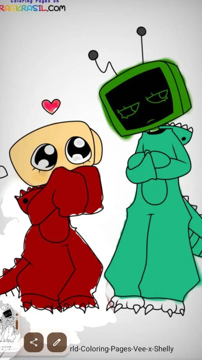 ai character: Shelly & vee background