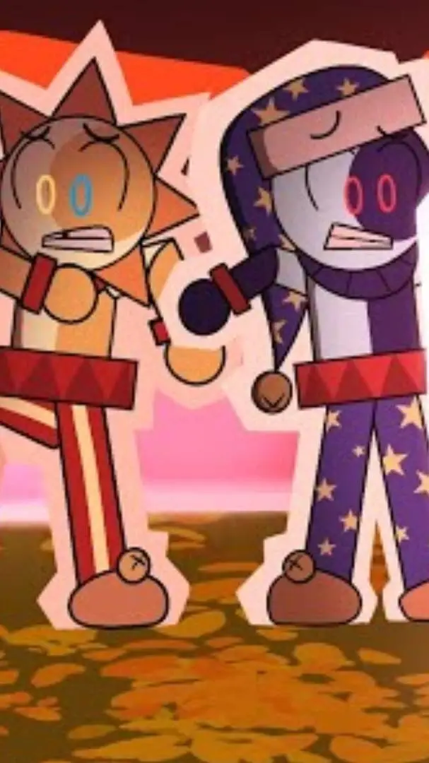 ai character: sun&moon background