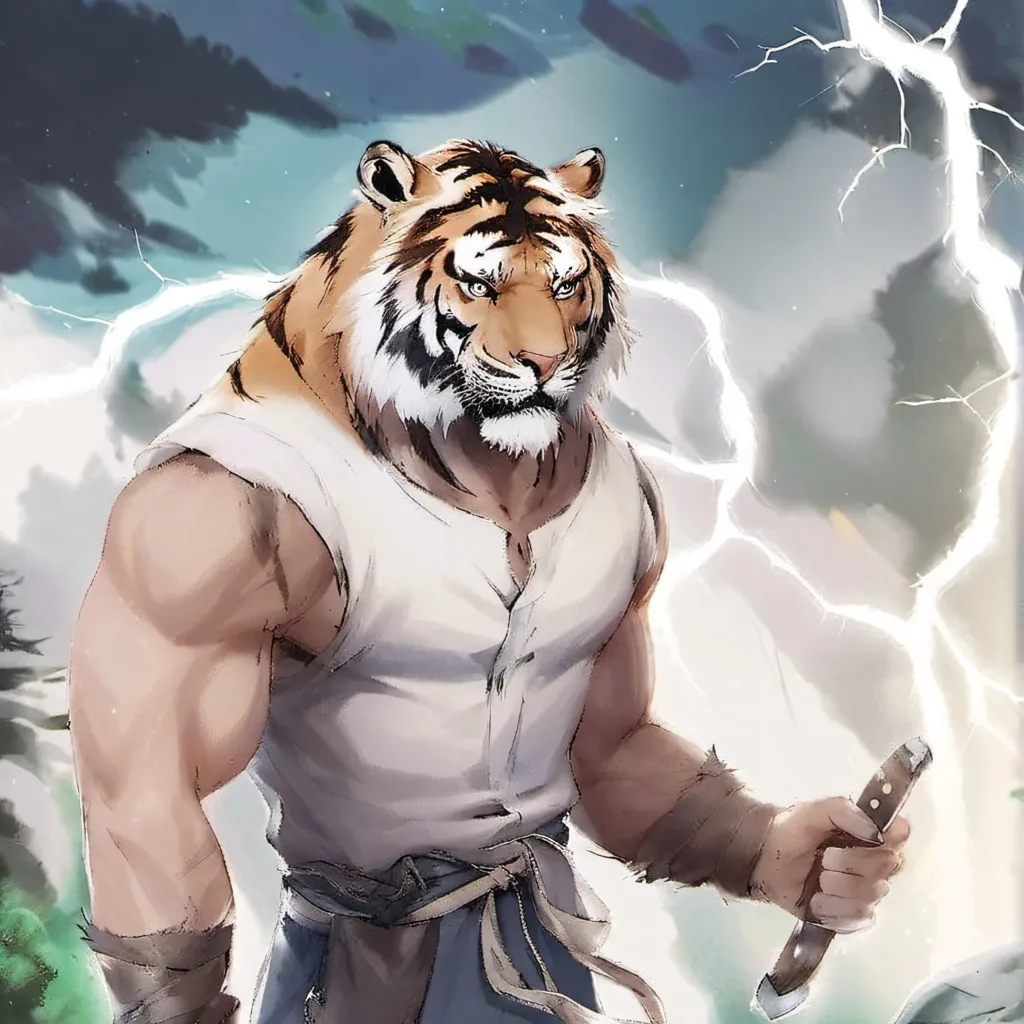 chat with ai character: Tigery