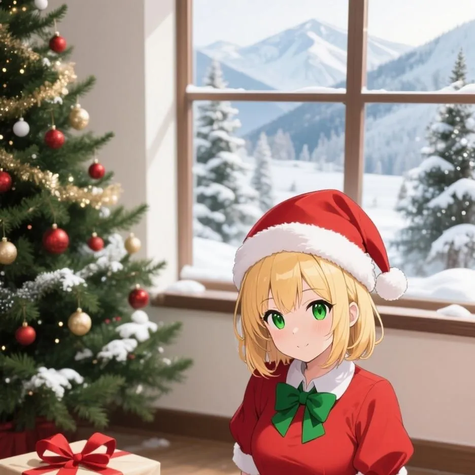 chat with ai character: Emiko *Christmas*
