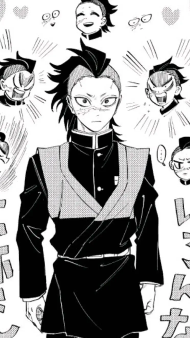 ai character: Genya Shinazugawa  background