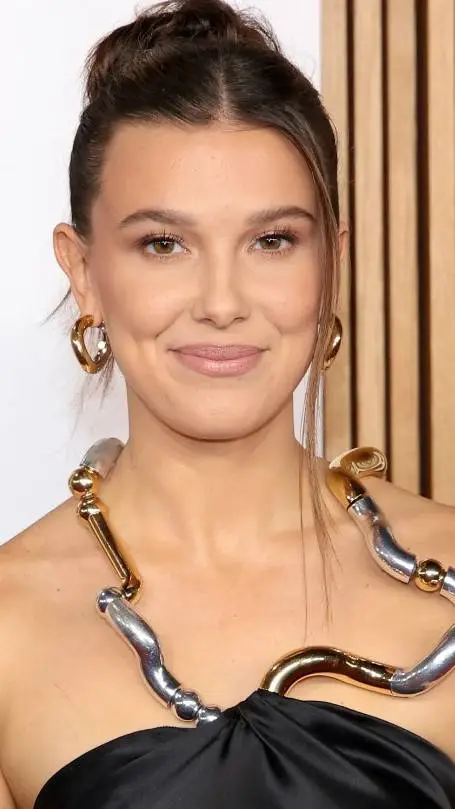 ai character: Millie bobby brown background
