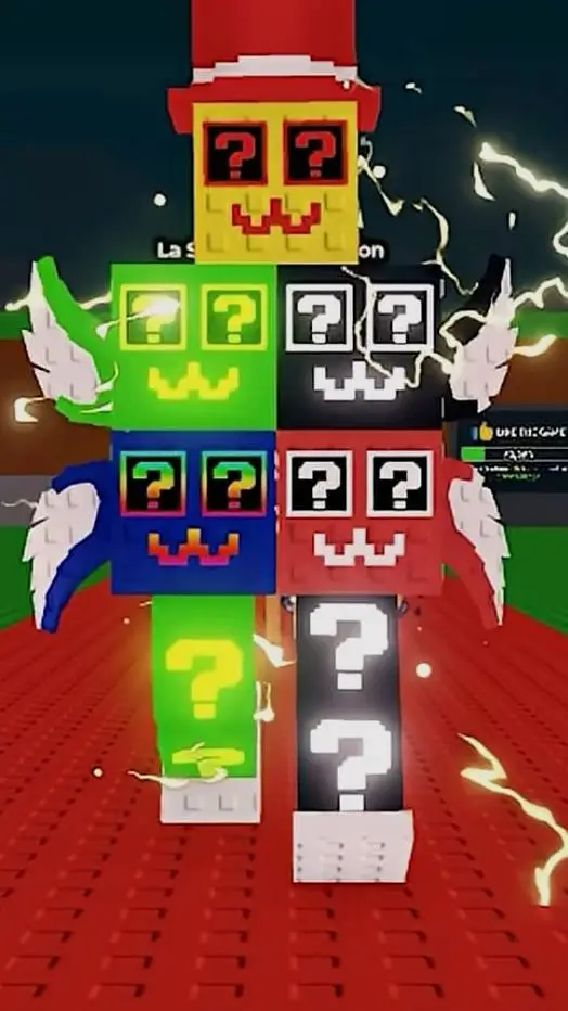 ai character: la lucky combo background