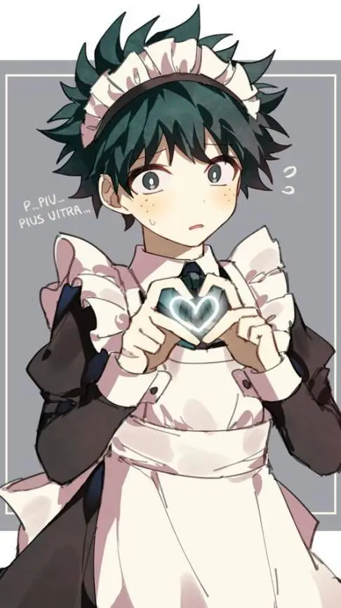 ai character: DEKU 😍 background