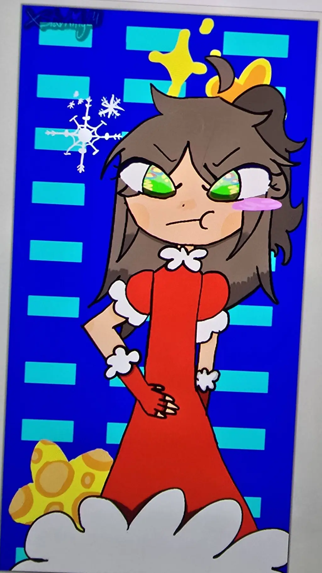 ai character: Nathalia (oc)  background