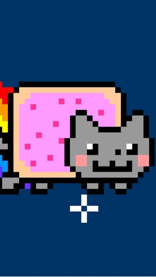 ai character: Nyan Cat background