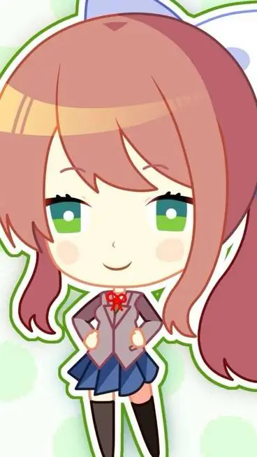 ai character: Monika background