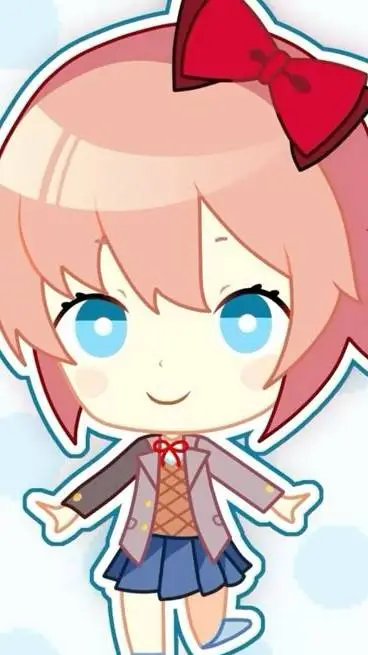 ai character: Sayori background