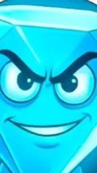 ai character: diamond💎 background
