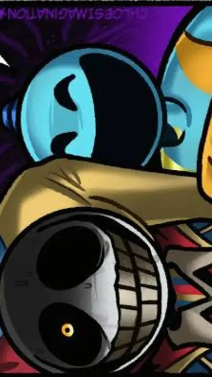ai character: doey vs prototype! background