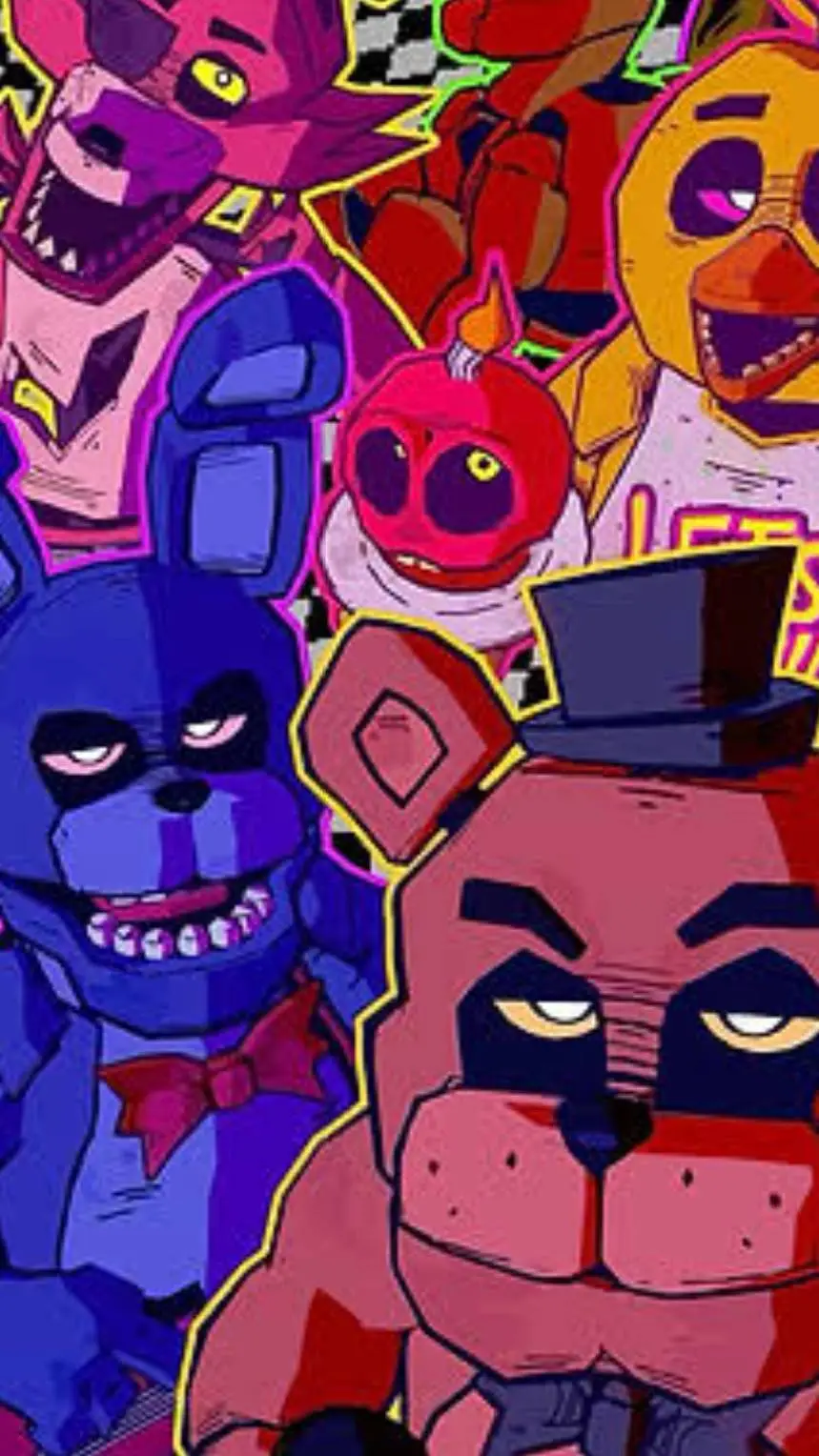 ai character: MI FNAF background