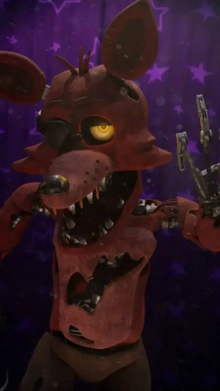 ai character: FOXY  background