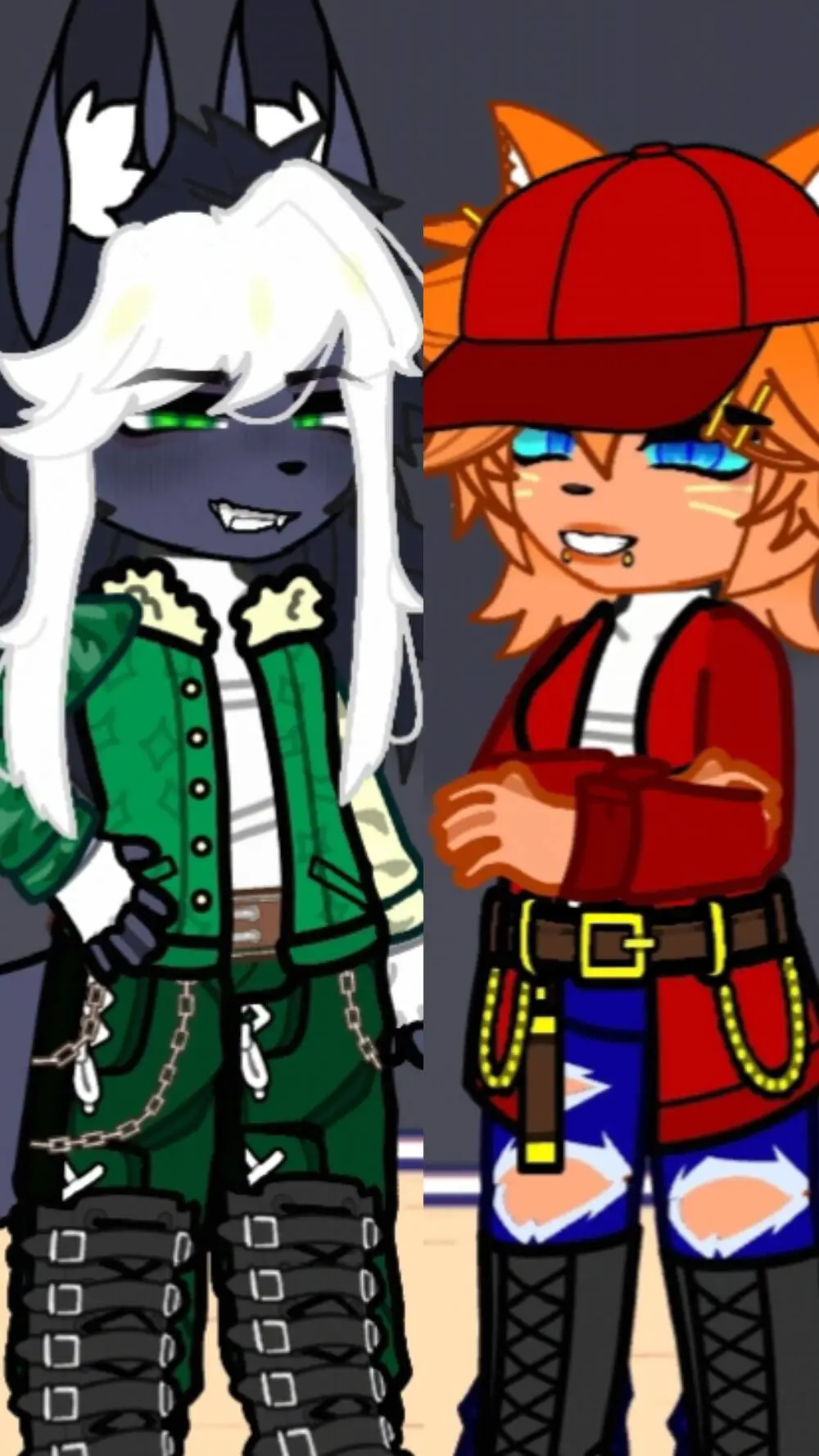 ai character: Jack y Maribel  background