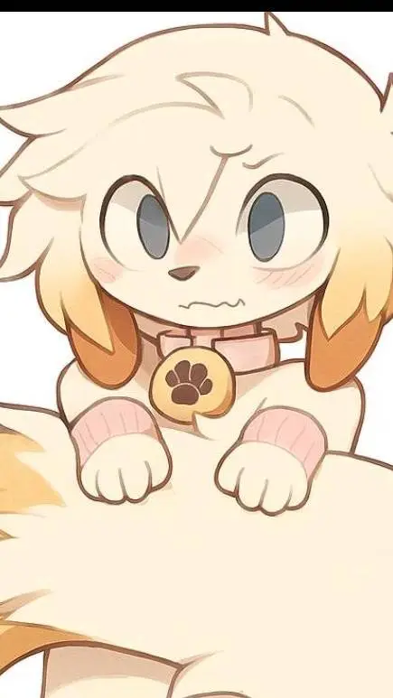 ai character: Fluffy background