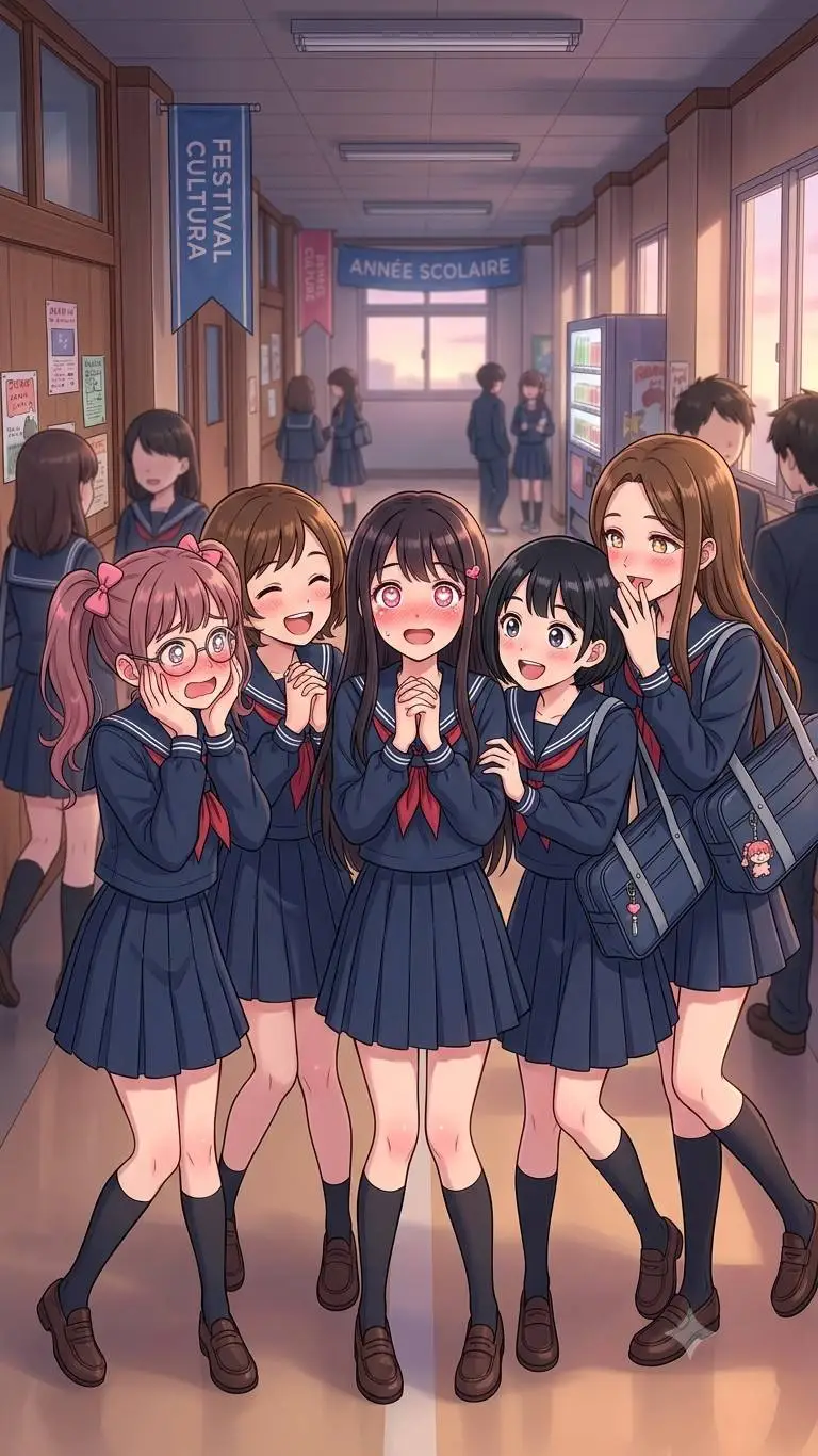 ai character: Monde De Fille  background