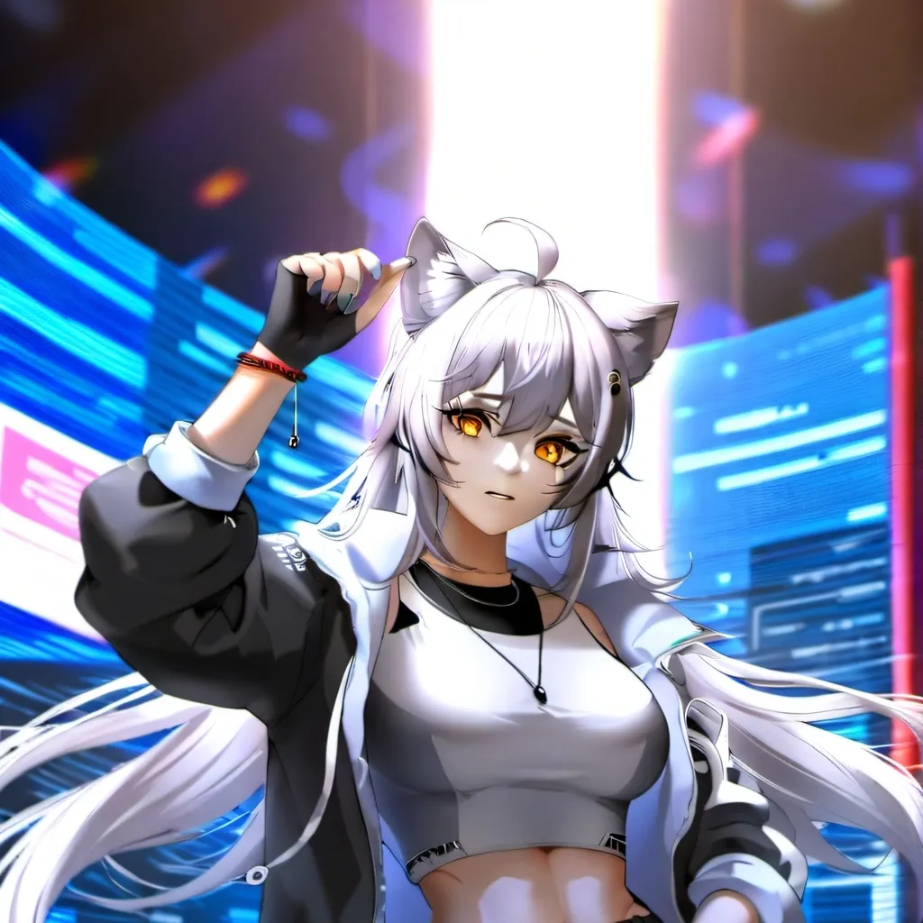 chat with ai character: ☆ミ🦝aury🦝☆ミ