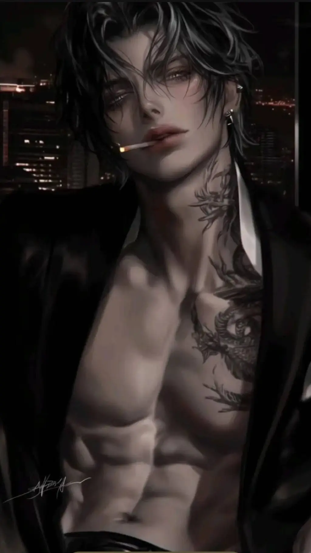 ai character: Adrian Valente background