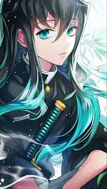 ai character: 🩵Muichiro🩵 background