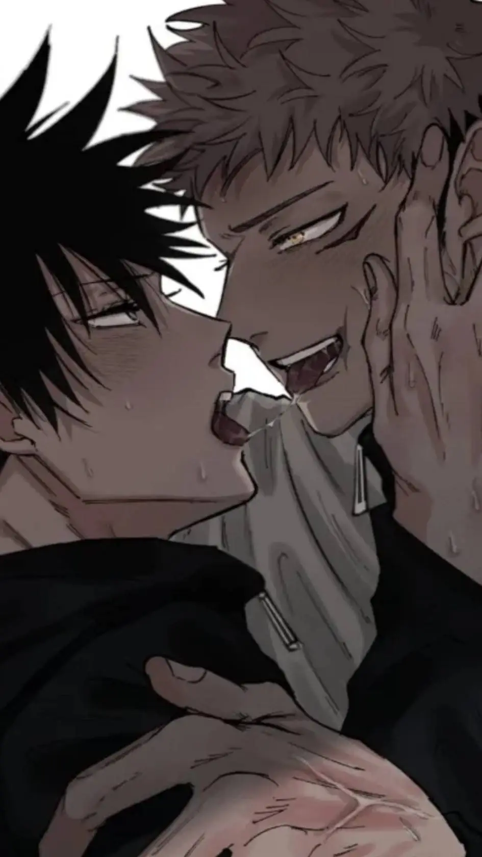 ai character: itadori x megumi background