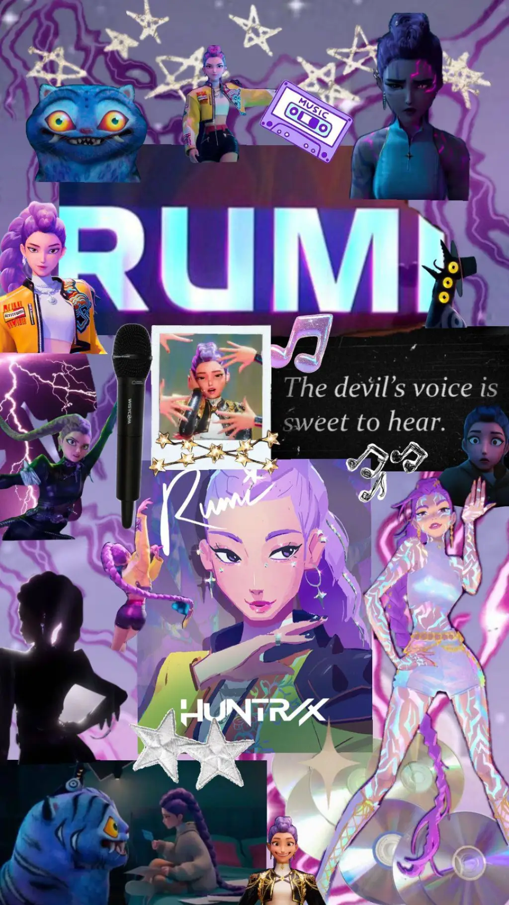 ai character: huntr/x background