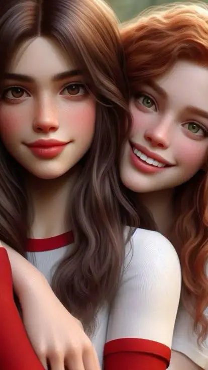 ai character: She & He background