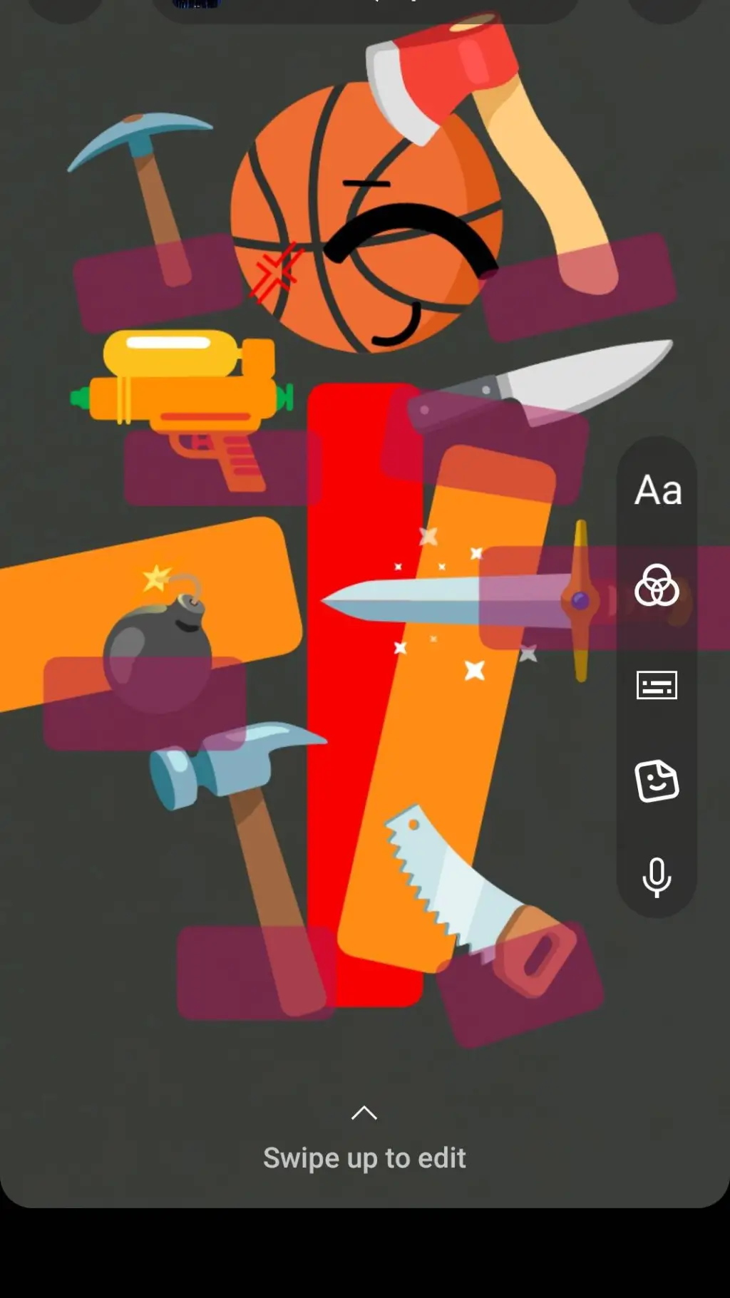 ai character: Baski background