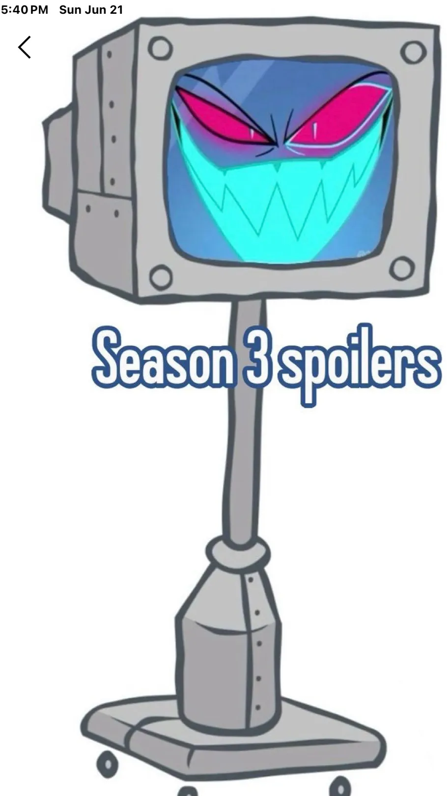 ai character: Vox is back background