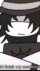 ai character: Azure background