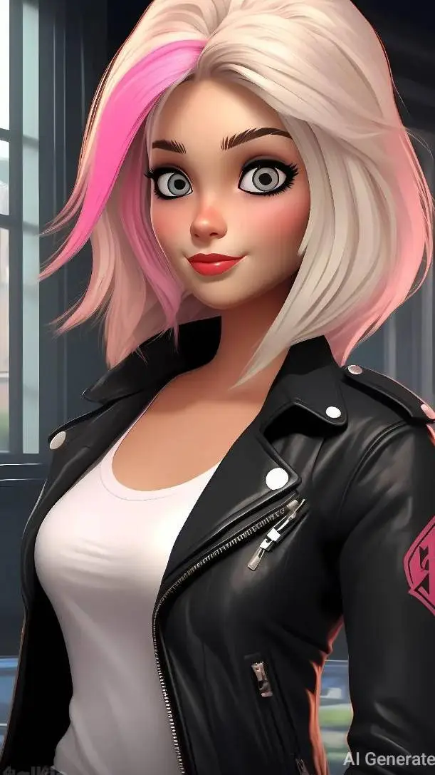 ai character: Zoey Lee  background