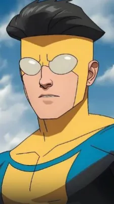 ai character: Invincible mark background