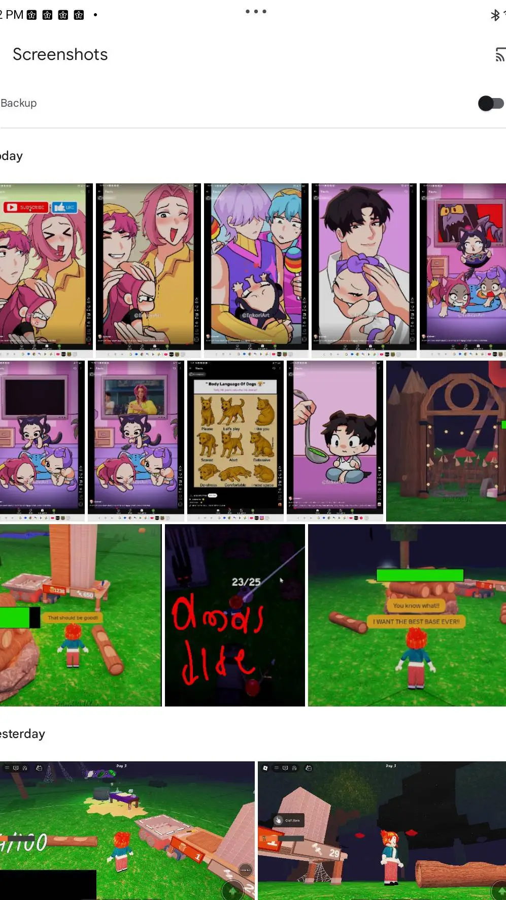 ai character: TV jumpscare  background