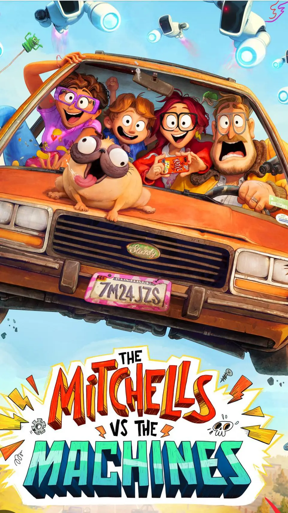 ai character: mitchells vs robot background