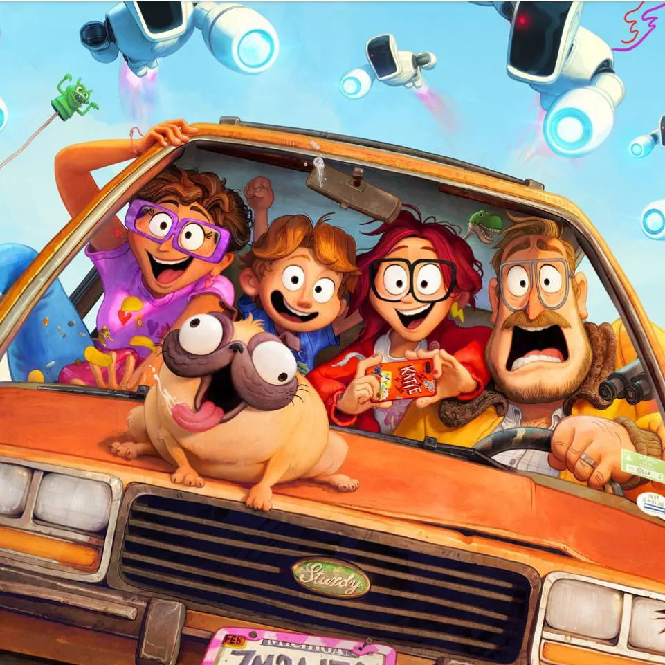 chat with ai character: mitchells vs robot