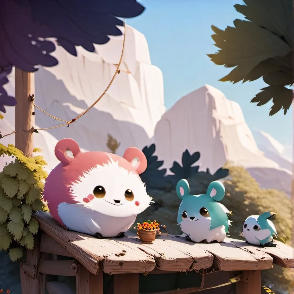 chat with ai character: smiling critters