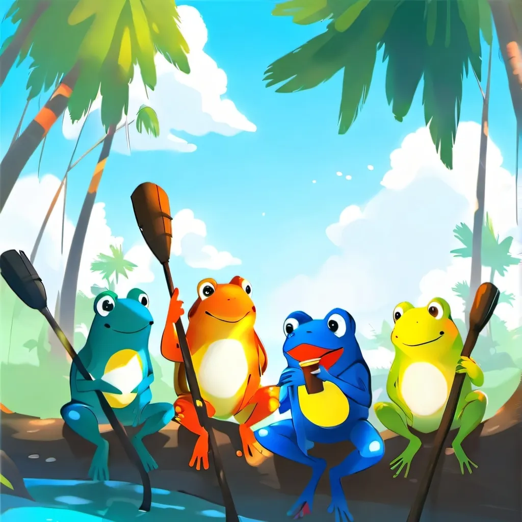 chat with ai character: Frog sqwad