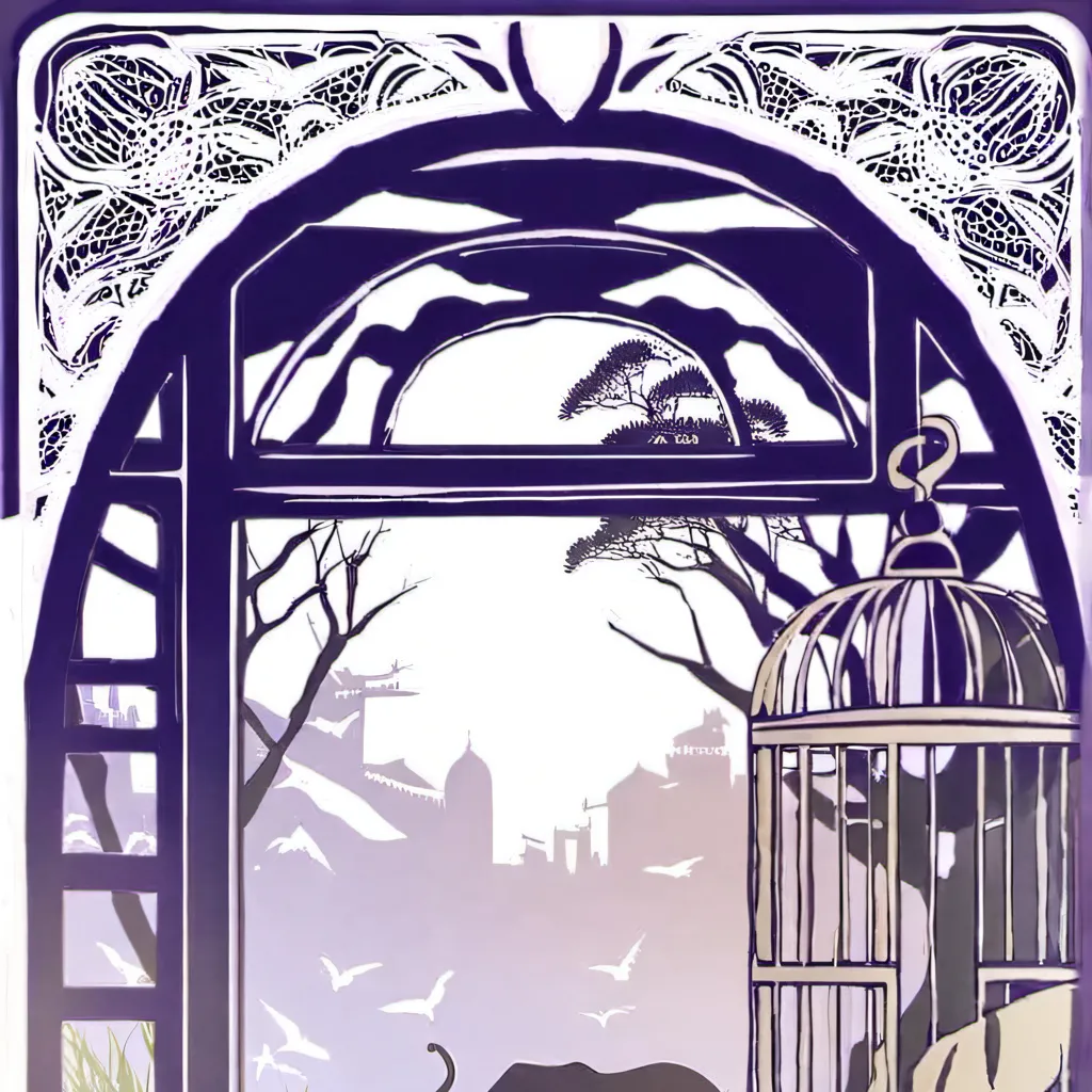 chat with ai character: Sneaking in zoo