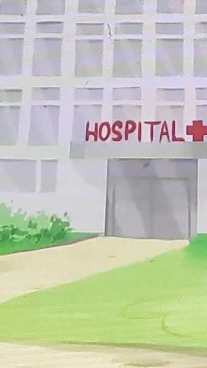 ai character: hôpital 🐴🦄 background