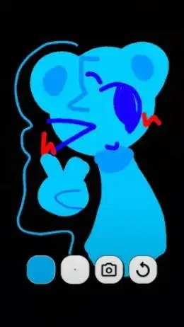 ai character: sprunki sky  background